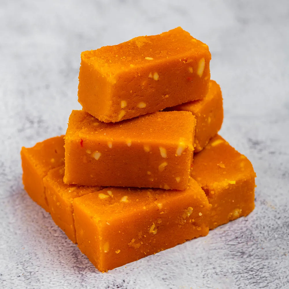 Carrot Mysore Pak