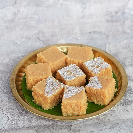 Jaggery Kalakand cake