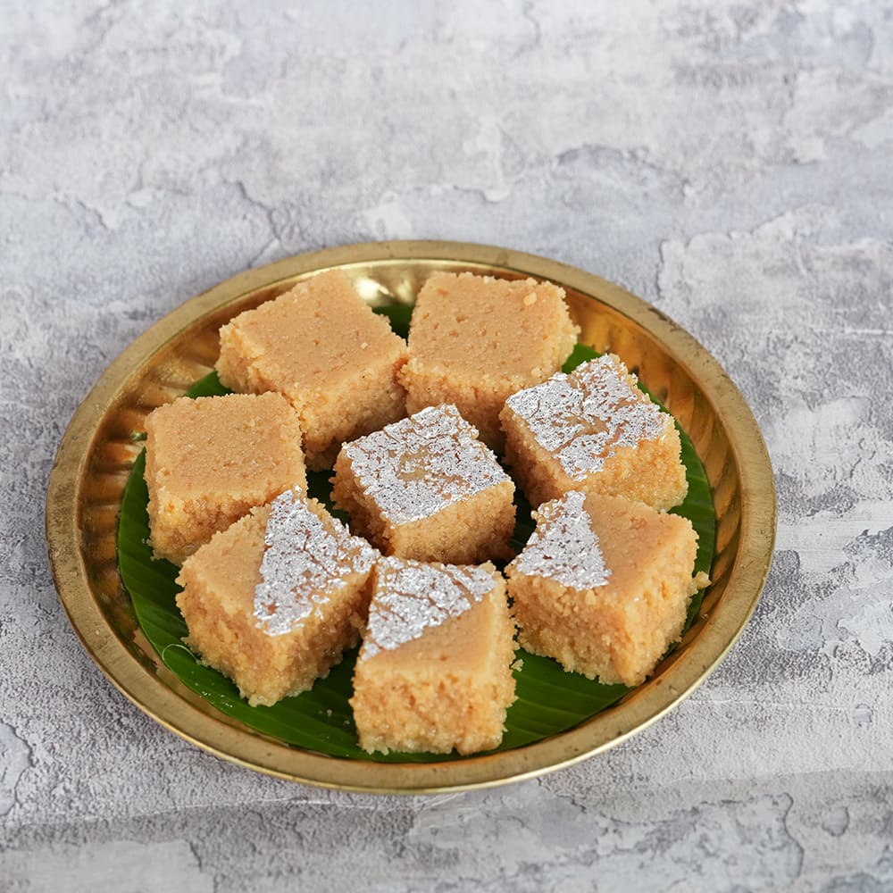 Jaggery Kalakand cake